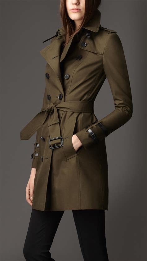 green trench coat burberry|discounted Burberry trench coats.